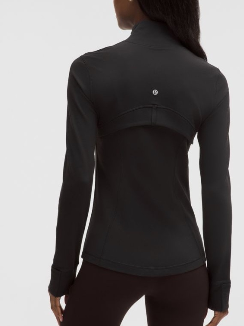 lululemon athletica Define Black Zip-Up Athletic Training Jacket Size 10